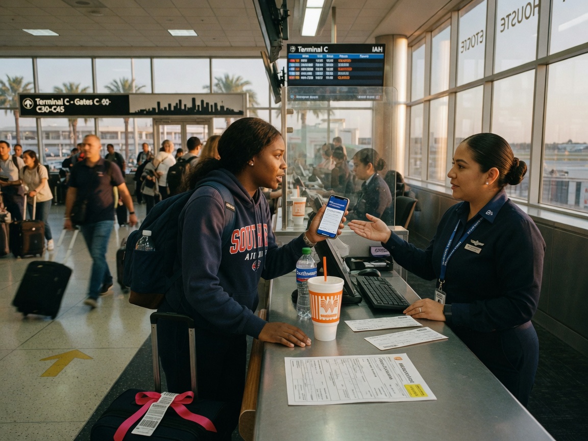 Airline Customer Service in Humble