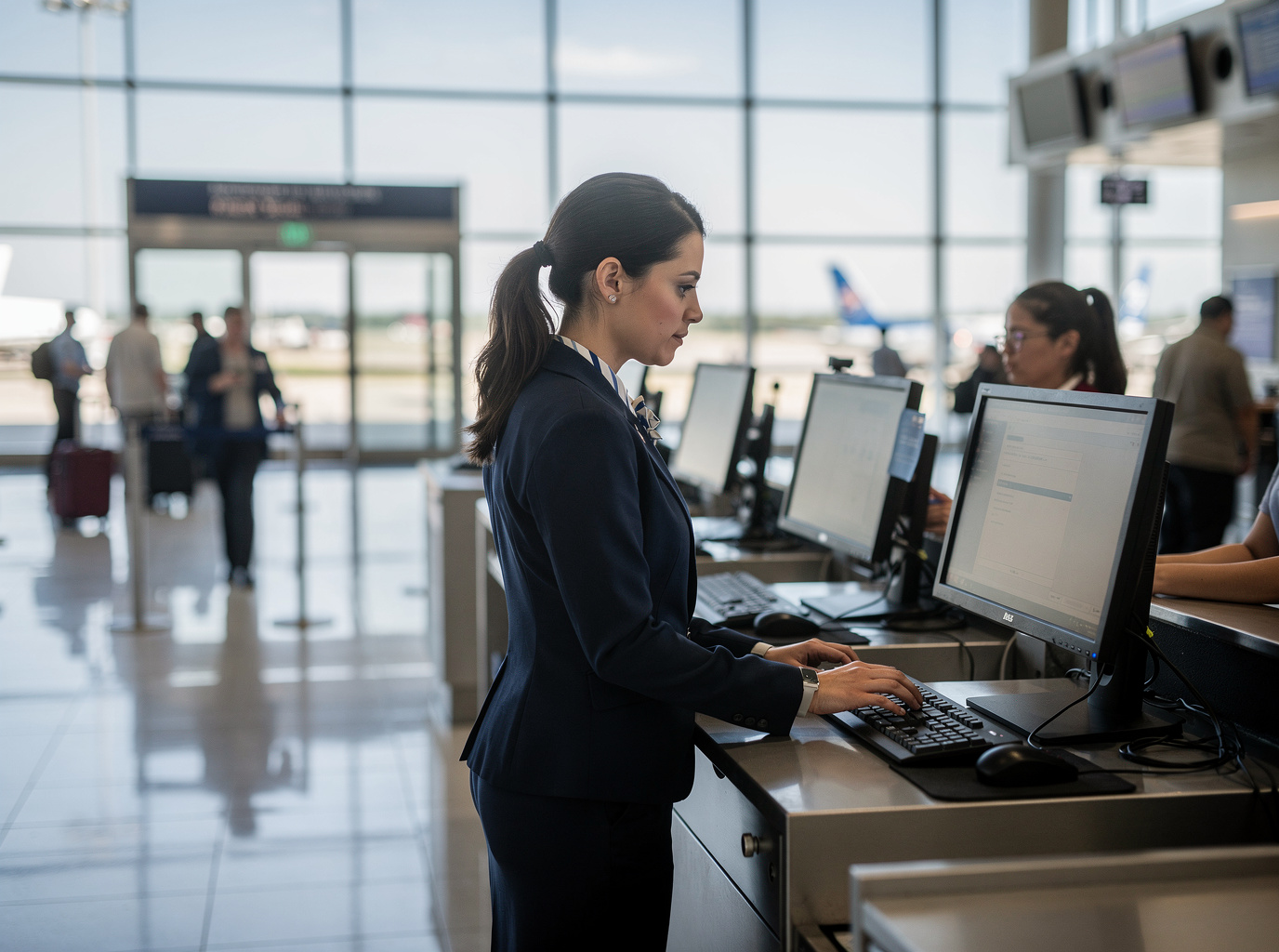 Airline Customer Service work by Passenger Support Desk in Houston, TX